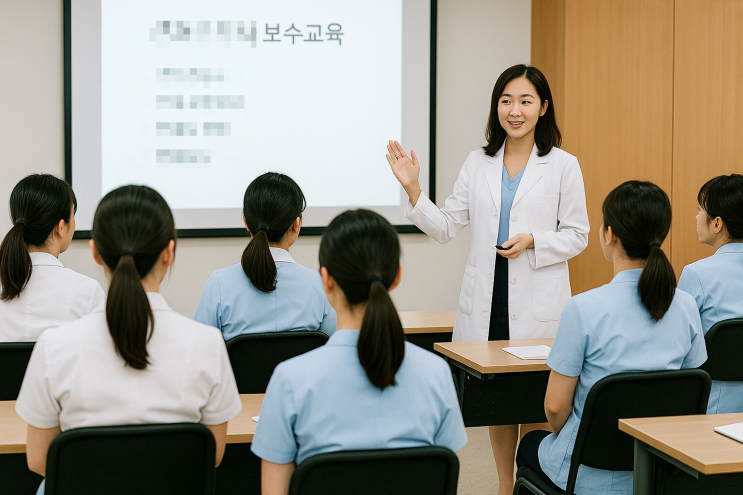  2025년 간호조무사 보수교육 신청방법 총정리｜신청 시기부터 온라인 수강까지!