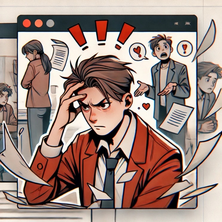  타인의 실수로 피해를 입어 원망스러울 때 태태