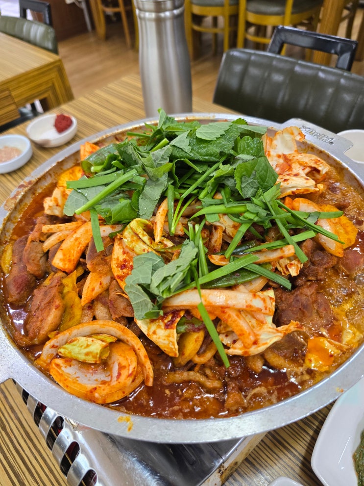  충남 부여 맛집 금강농원가든 오리주물럭 내돈내산 후기 (현지인 추천)