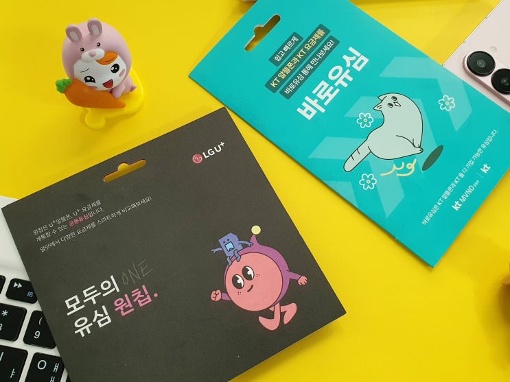  SKT 알뜰폰 유심 쓰다가 KT, LG로 번호이동 하는법