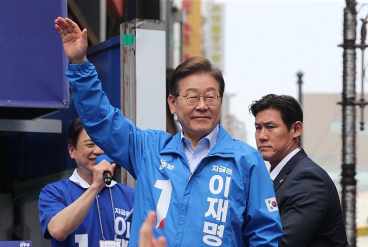 <<b>이재명 후보 인천</b> 구월동 집중<b>유세</b>>
