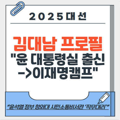 김대남 프로필 윤 <b>대통령실</b> 출신에서 <b>이재명</b> 캠프로