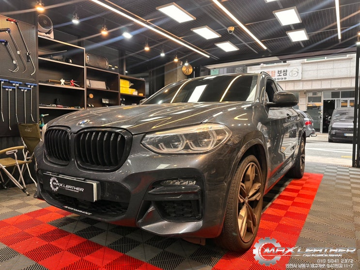  인천 송도 BMW X4 M40i 자동차 시트 실내복원
