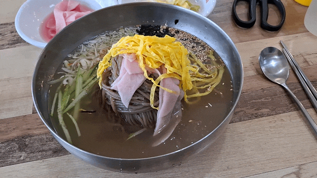  신정네거리맛집 옥련밀 물막국수 내돈내산 후기