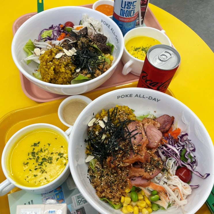  인천 송도 샐러드 맛집 포케올데이 송도센트로드점