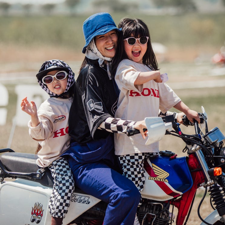 혼다모터사이클 HONDA MOTORCYCLES, 카멜레이스 바이크&캠핑 축제, 티셔츠 반팔티 무신사 29CM