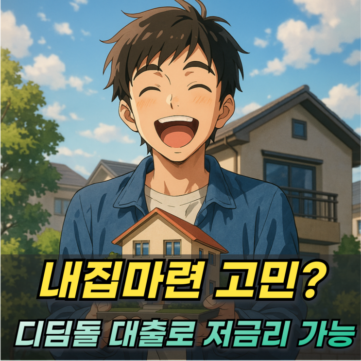  내집마련 디딤돌대출 금리 자격 주의사항 버팀목전세자금대출과 다른점