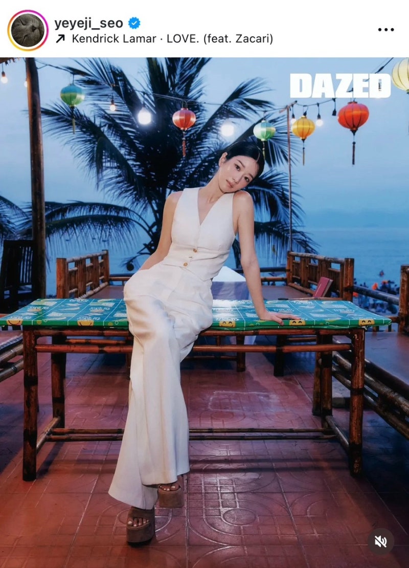 화보장인 35세 서예지 반응 폭발한 베트남 데이즈드 화보 화제야