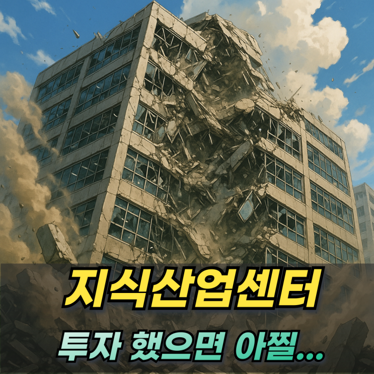  지식산업센터 과잉분양의 결말은? 투자했으면 인생 망할뻔 사람