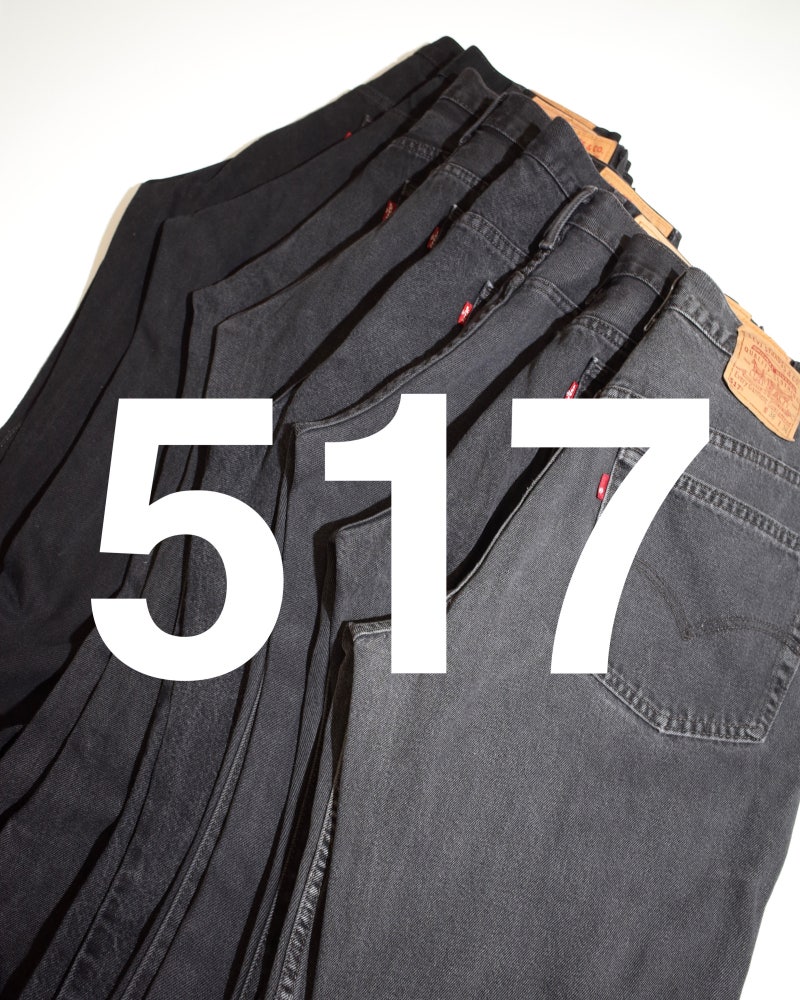 levis 517 black 28-38 inch(빈티지 리바이스 517 흑청 입고)