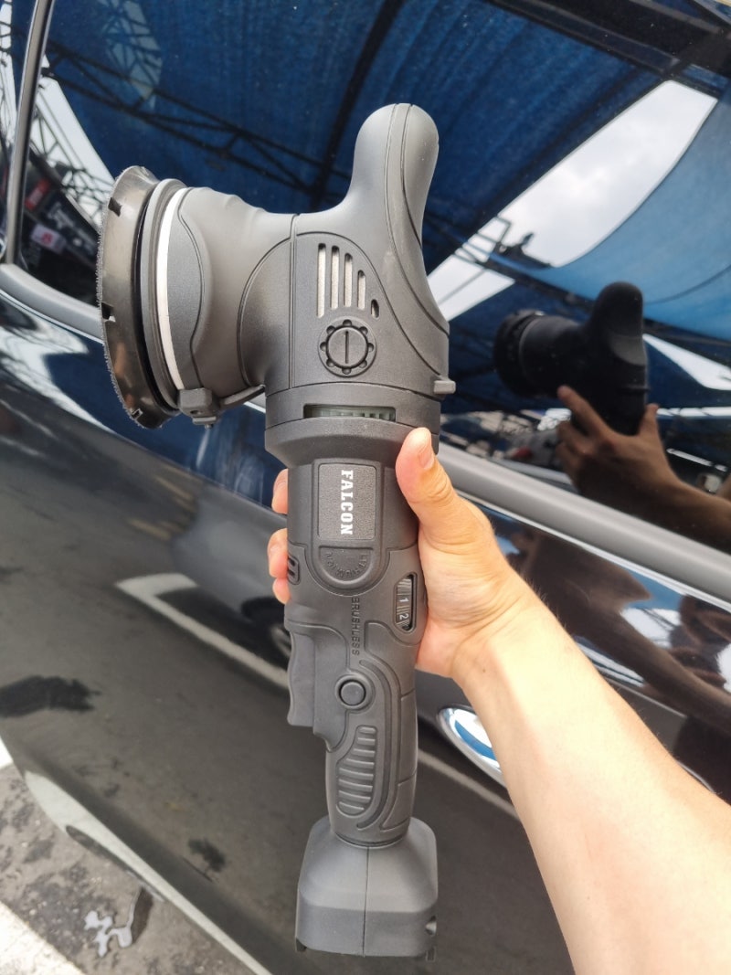 팔콘 무선광택기 듀얼액션 폴리셔&엣지컴파운드로 흠집제거 후기