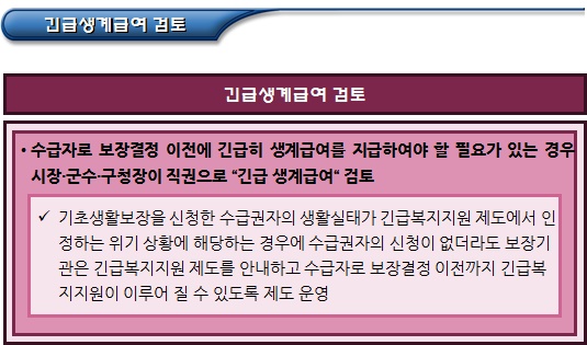 기초생활수급자 신청서 작성 및 신청 기초생활수급자 신청서 작성 및 신청