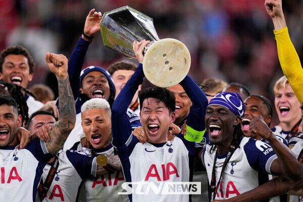 [UEL 결승] ‘<b>손흥민</b> 유로파리그 <b>우승</b>’ 그런데 <b>메달</b>을 못... 