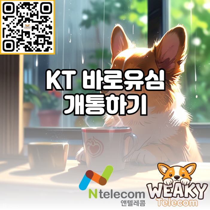  KT 바로유심을 사용한 간단한 알뜰폰 개통절차 알아보기!