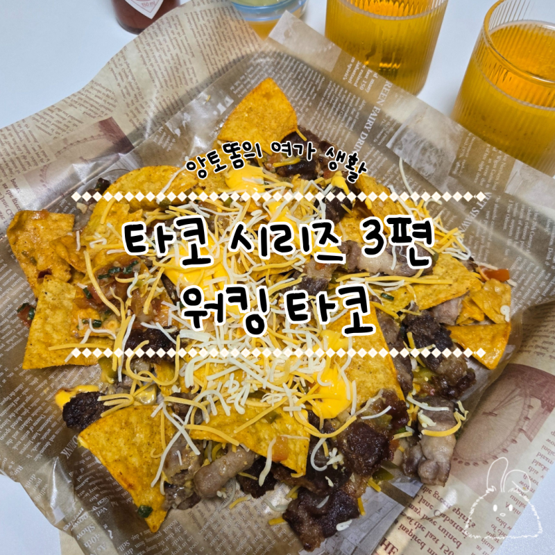 홈메이드 타코 만들기 3탄 워킹타코 레시피