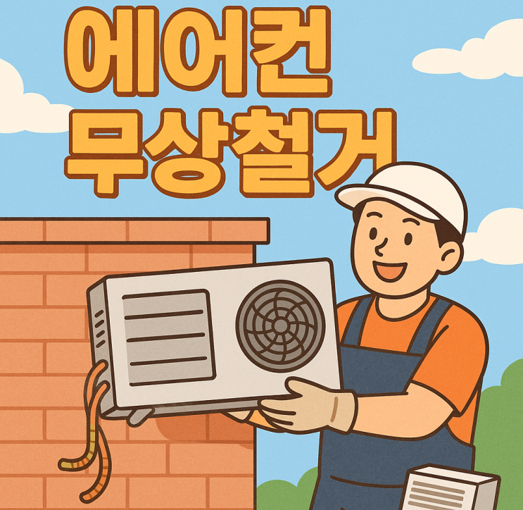  양평 강상면 고물에어컨·냉난방기 무상철거·수거, 편하게 해결하세요!