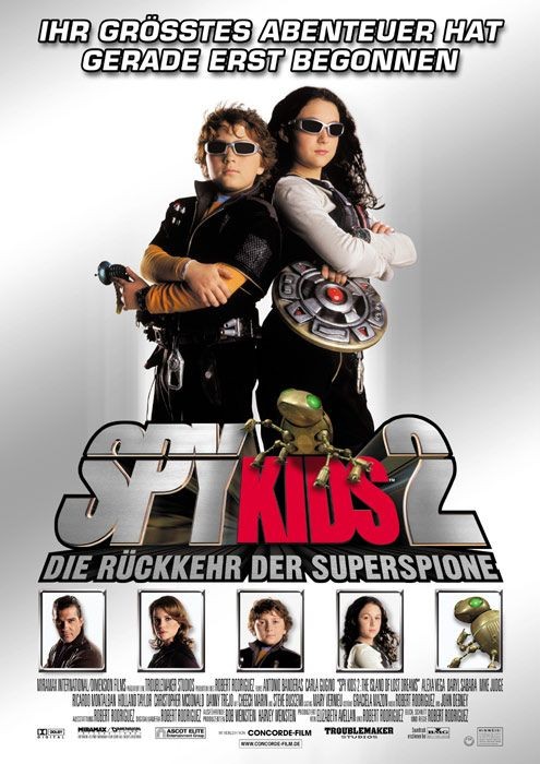  영화 스파이 키드 2 - 잃어버린 꿈들의 섬(Spy Kids 2: The Island of Lost Dreams 2002)