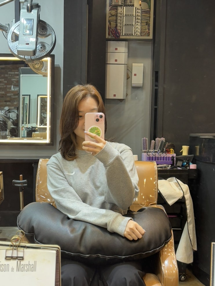 용산역 미용실 메종드 마샬 용산 센트럴점 뿌리 염색 후기 및 주차 정보, 가격