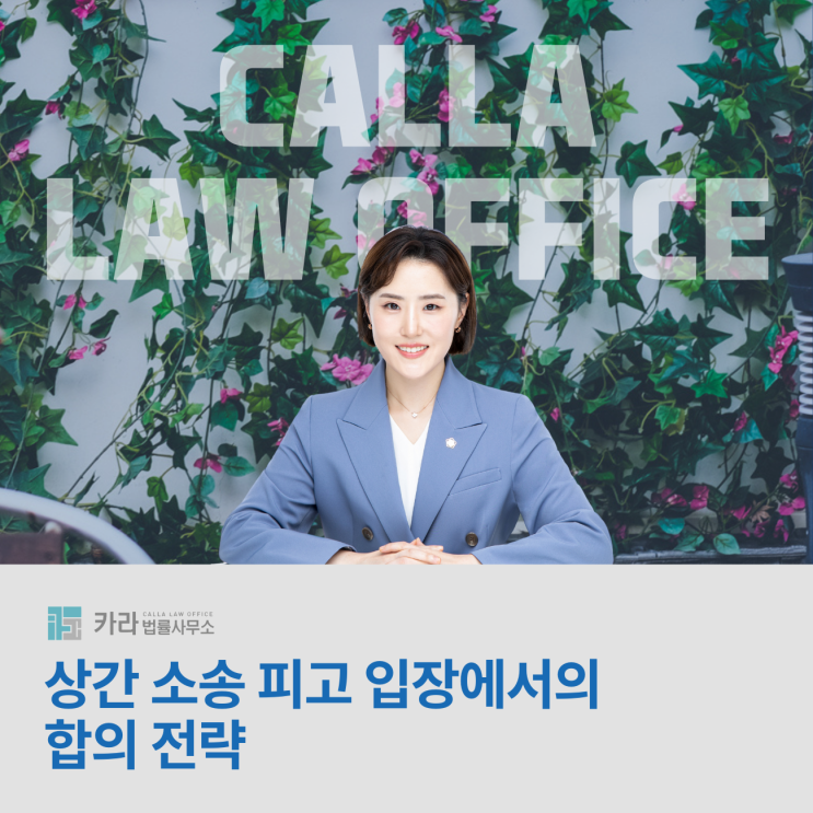  상간 소송 피고 입장에서의 합의 전략