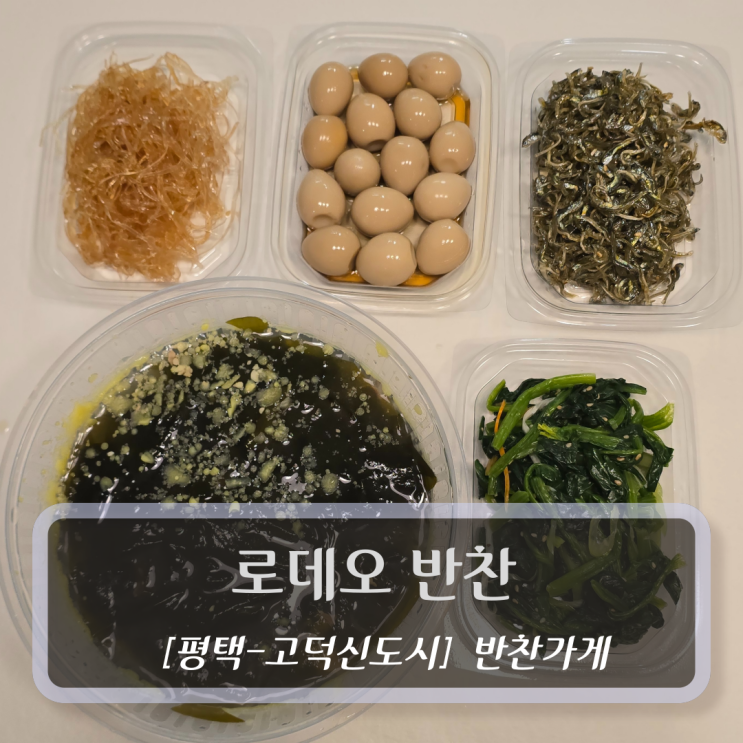  평택반찬가게 :: 로데오 반찬 후기