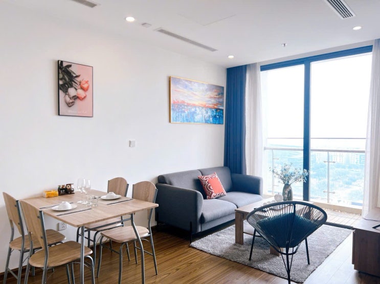  하노이 웨스트포인트 W3동 2룸 풀옵션 1900만동 ( Vinhomes Westpoint ) 좋은 아파트 임대 알려드립니다