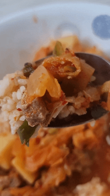  강남 대표 맛집 1992 덮밥짜글이 전라도식 고기듬뿍 짜글이 혼밥