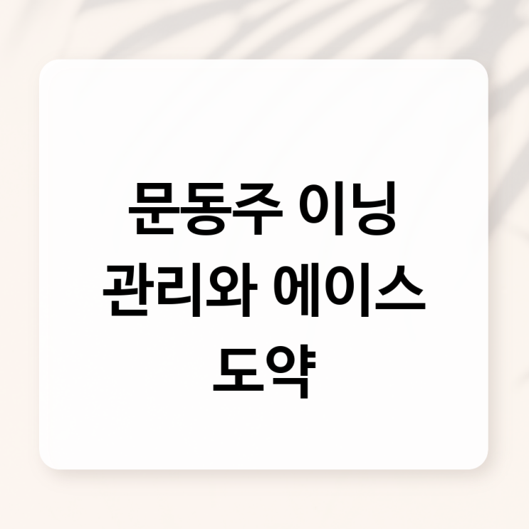 <b>문동주</b> 이닝 관리로 에이스 도약 가능할까? <b>투구</b> 이닝과 선수... 