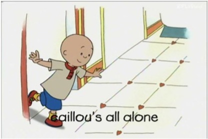  까이유 영어 까이유 쉐도잉 Caillou's All Alone (혼자서도 잘 놀아요)
