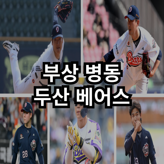 [두산 베어스] <b>부상</b>자 가득한... 이유찬 / <b>최승용</b> / 박준영
