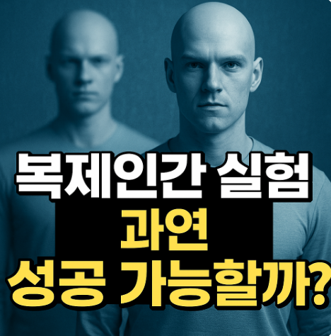  복제인간 실험 성공 과연 가능할까?