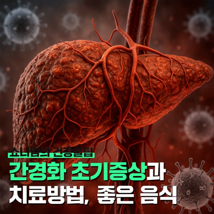 간경화 초기증상과 치료방법, 좋은 음식