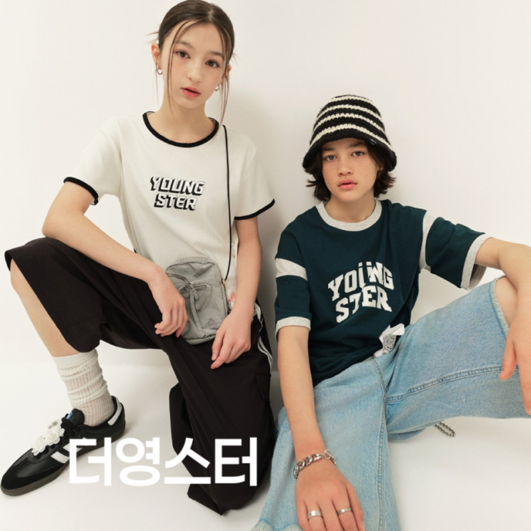  더영스터여름스타일 반팔부터 여름 트레이닝 세트 추천