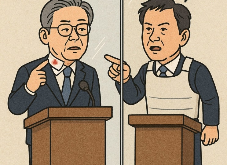 찔렸는데 장난?”… <b>김문수</b> “총 맞겠다” <b>발언 논란</b>, 그 의미는?