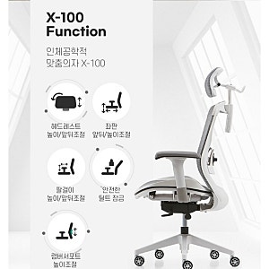 핀란디아 제노아 X-100 의자 실사용기