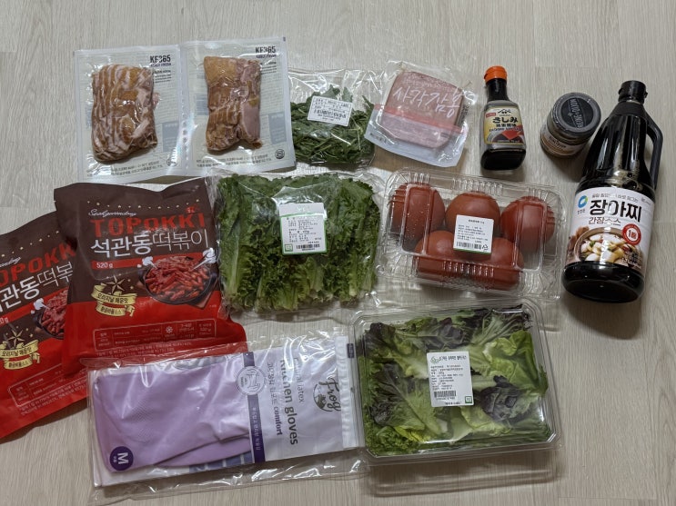 마켓컬리 샌드위치 재료 및 간편식 외 쇼핑리스트ㅣ사과브리치즈 샌드위치 레시피