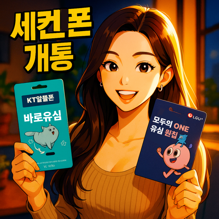  세컨폰 개통 준비부터 선불폰 접수까지 완전 정복