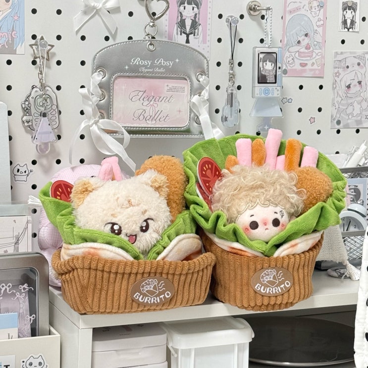  10cm 귀여운 부리또 세트 인형옷 아이돌인형옷