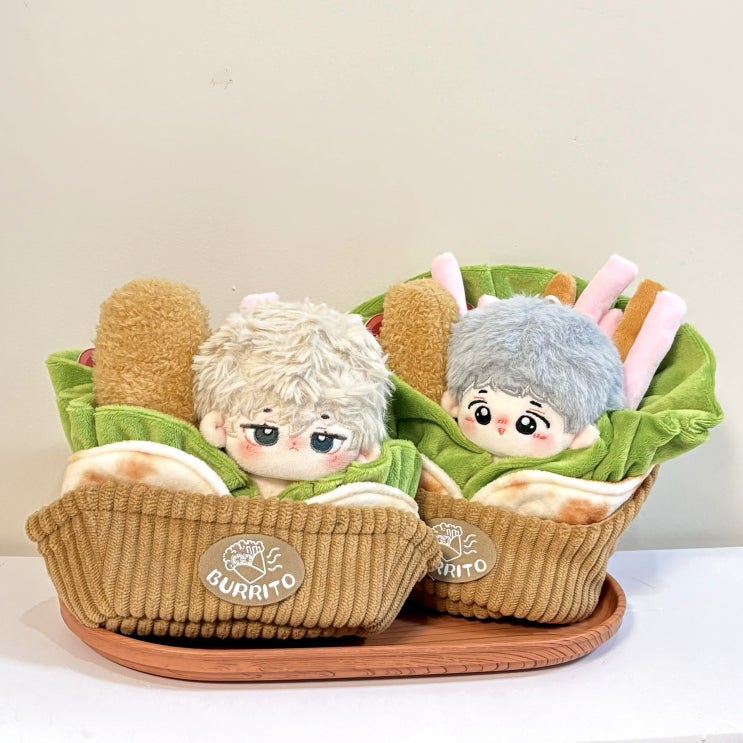  15cm 귀여운 부리또 세트 인형옷 아이돌인형옷