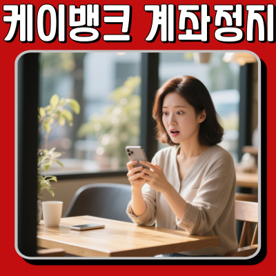  케이뱅크 계좌 정지 사유와 해제 방법 총정리