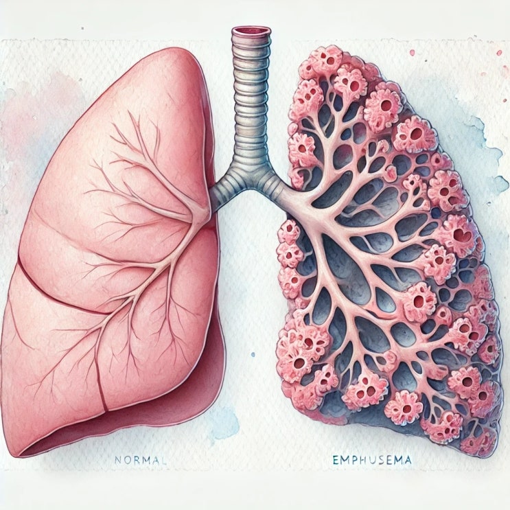  폐기종 증상과 원인, 치료 방법 한눈에 보기