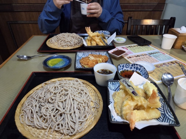 신논현역 소바 찐 맛집 아소산 겐안 내돈내산