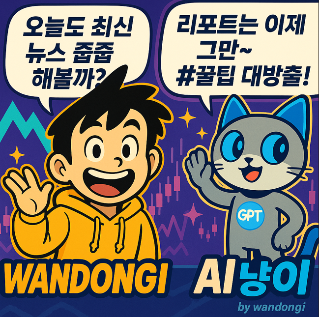  [필독] 완동이와 AI냥이의 최신 일기, 매일 만나자!