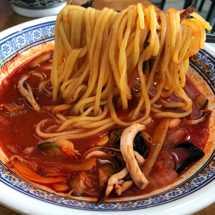  인천 짬뽕 맛집 남동구 신짬뽕 쯔양 맵하니 맛집