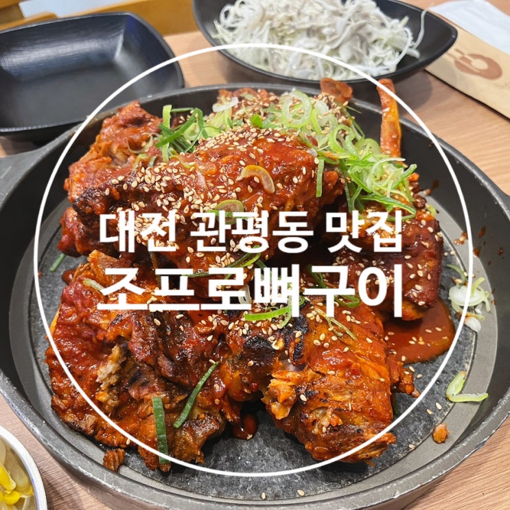  대전 관평동 맛집 회식 추천 조프로뼈구이 관평점