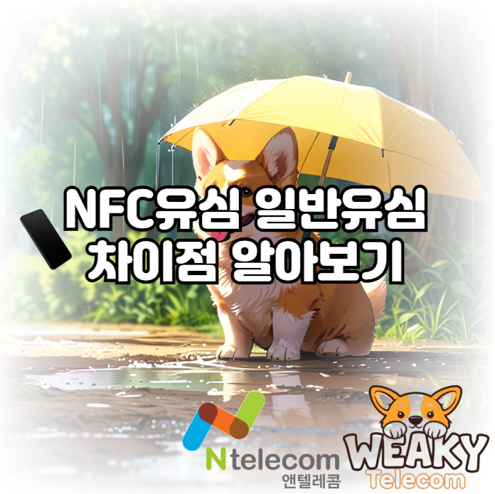  NFC유심과 일반유심의 차이를 알고 사용할 유심을 선택해 보자!