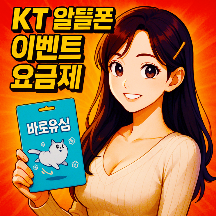  KT 알뜰폰 이벤트 요금제 추천 및 개통 방법
