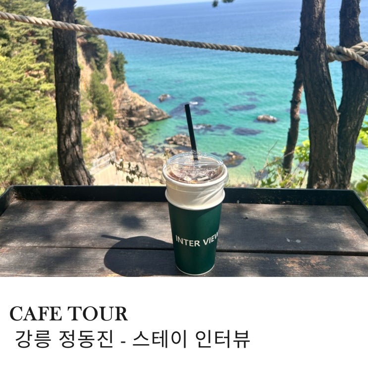  강원도 강릉 카페 주말 오픈런 한 사진 찍기 좋은 스테이 인터뷰