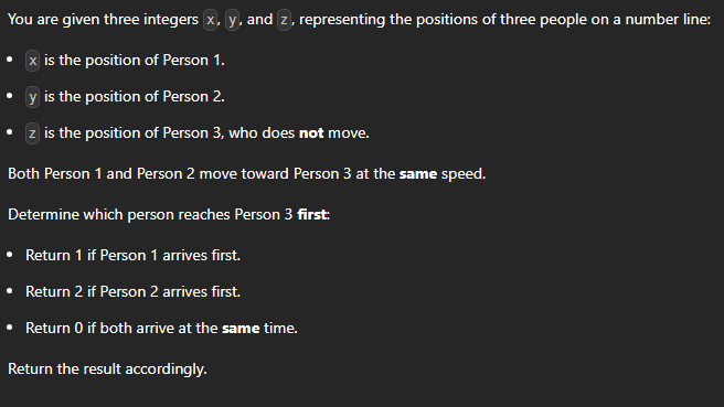  JAVA_LeetCode 3516_Find Closest Person