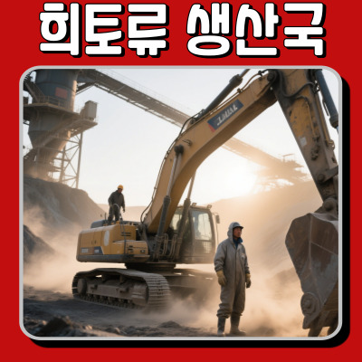  희토류 생산국 순위와 글로벌 공급망 지각변동