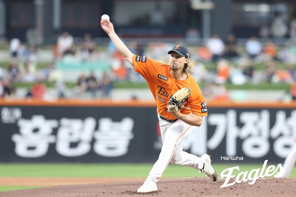 vs 롯데, 한화 오늘도 대전예수 와이스가 해냈다! <b>한화 2위 복귀</b>!